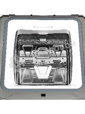 Стиральная машина Maunfeld SILVER MFWM127ISSL серебристый, загрузка вертикальная 7 кг, 1200 об/мин., класс: А+++