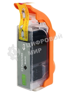 Картридж струйный Cactus CS-PGI425BK черный (16 мл) для Canon Pixma iP4840/MG5140/5240/6140/8140/MX884