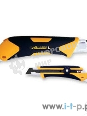 Канцелярский нож OLFA OL-L-5 пластик нерж.сталь 1.8см