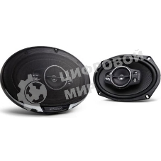 Колонки автомобильные Kenwood KFC-PS6976 550Вт 88дБ 4Ом 16x23см (6x9дюйм) (ком.:2кол.) коаксиальные трехполосные