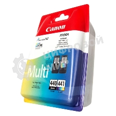 Картридж струйный Canon PG-440/CL-441 5219B005 черный/трехцветный x2уп. для Canon MG2140/MG3140 (180 стр.)