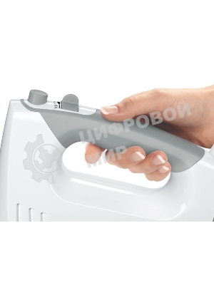 Миксер ручной Bosch MFQ36480 450Вт белый/серый