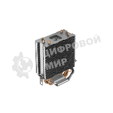 Кулер для процессора DEEPCOOL AG300 MARRS серебристый, 92 мм, алюминий/медь, 3050 об/мин, 30.5 дБ, 4 pin, 150 Вт, 129 мм