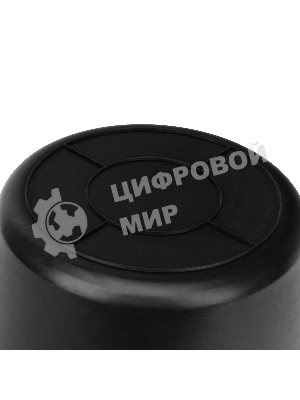 Таз Сибртех строительный круглый, черный, 30л,