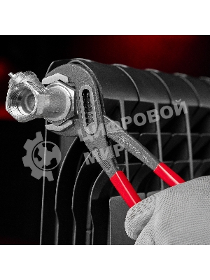 Переставные клещи Matrix 300 мм, хром-ванадий, обливные рукоятки