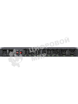 Блок распределения питания ATS CyberPower 1U type, 16Amp, plug IEC 320 C20, (8) IEC 320 C13 (2) IEC 320 C19