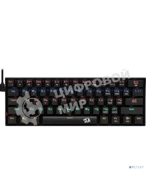 Клавиатура проводная Defender Redragon Lakshmi, USB, черный