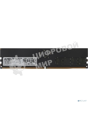 Оперативная память AMD Radeon R5, DDR5, 16GB (1x16GB), 4800MHz, CL40, DIMM