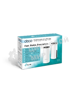 Роутер беспроводной TP-Link DECO M4 (DECO M4(2-PACK)) AC1200 10/100/1000BASE-TX (упак.:2шт)