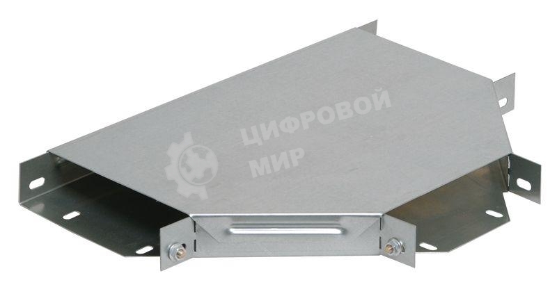 Ответвитель для лотка Т-образ. горизонт. 100х50 с кр. IEK CLP1T-050-100