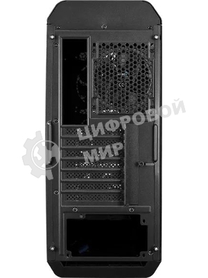 Компьютерный корпус Aerocool/Formula Aero One Eclipse-G-BK-v1 черный без БП ATX 4x120мм 2xUSB 3.0 audio