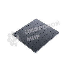 Полка ЦМО перфорированная, глубина 390 мм, черный (СВ-39-9005)