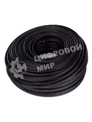 Кабель SkyNet Premium FTP outdoor 4x2x0,51 на тросу, медный, FLUKE TEST, кат.5e, однож., 100 м, box, черный