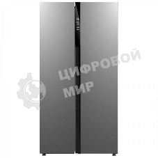 Холодильник Бирюса SBS 587 I нержавеющая сталь двухкамерный 335/175л морозилка сбоку, No Frost, Side by Side