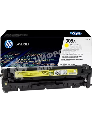 Картридж лазерный HP CE412A желтый для CLJ Pro 300 Color M351/Pro 400 Color M451/Pro 300 Color MFP M375/Pro 400 Color MFP M475 2 600 стр.