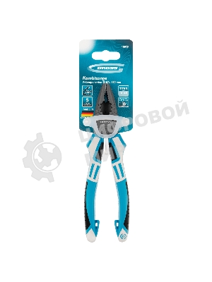 Плоскогубцы Gross 16973 комбинированные, 180 мм, трехкомпонентные рукоятки