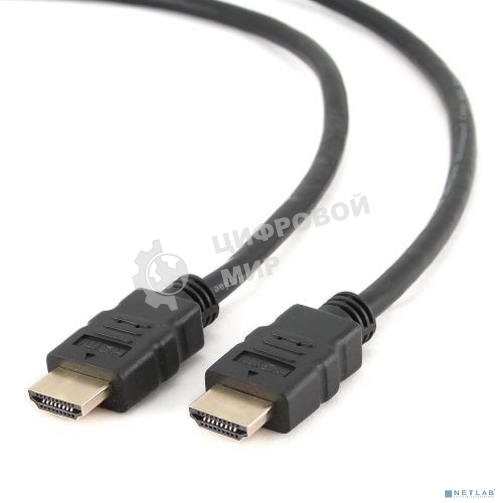 Кабель Filum HDMI 1.8 м., ver.2.0b, медь, черный, разъемы: HDMI A male-HDMI A male, пакет. FL-C-HM-HM-1.8M (894139)