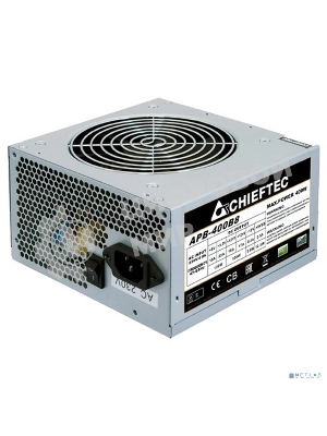 Блок питания Chieftec APB-400B8, 400Вт, 120мм, серебро
