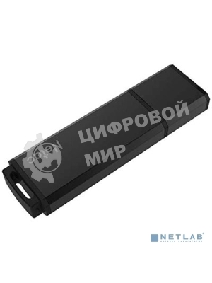 Флешка USB Netac U351 (NT03U351N-032G-20BK), 32Gb, USB 2.0, R/W 25/10, черный
