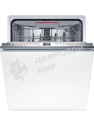 Встраиваемая посудомоечная машина Bosch SMV6ECX08E, серебристый, 59.8 см, 14 компл., 42 дБ, класс G