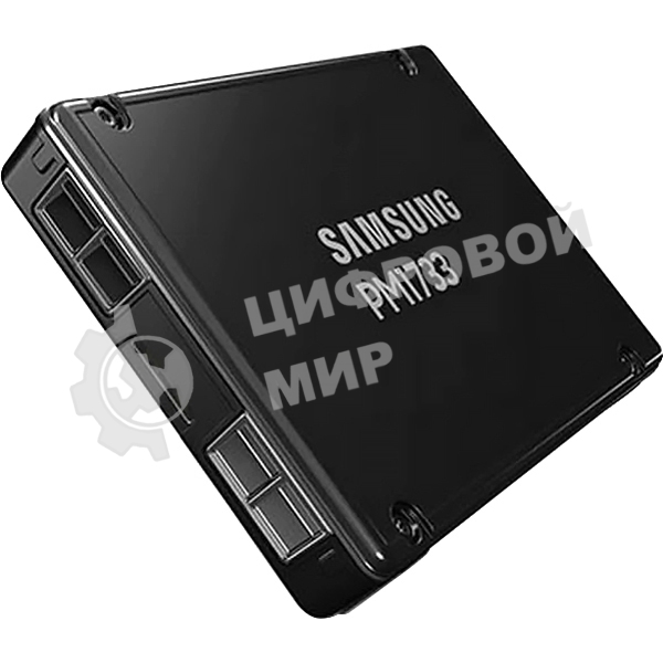 Накопитель SSD Samsung PM1733a, 1.92Tb, U.2, NVMe, R/W 7500/2500