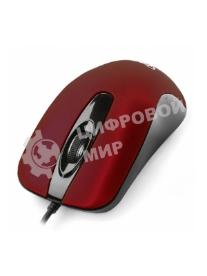 Мышь проводная Gembird MOP-400-R красный, 1000 dpi, USB, кнопки - 3