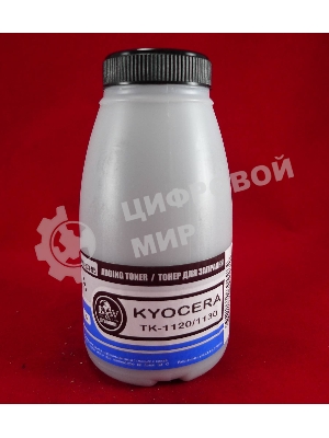 Тонер Kyocera TK-1120, FS-1060DN/1025MFP/1125MFP (фл. 95г) B&W Premium (Tomoegawa) фас Россия