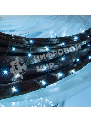 Гирлянда светодиодная Neon-night универсальная 200 LED белые 20 метров, с контроллером