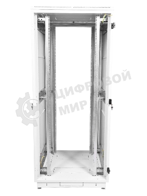 Шкаф телекоммуникационный напольный 42U (800x1000) дверь перфорированная (3 места), ШТК-М-42.8.10-4ААА