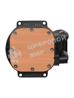 Система жидкостного охлаждения ExeGate BlackWater-240.PWM.ARGb черный, 120 мм, алюминий, 2000 об/мин, 27 дБ, 4 pin, 220 Вт