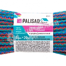 Шнур бельевой HomePalisad полипропиленовый с сердечником, 5 мм L 20 м, цветной