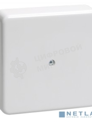 Коробка КМ41212-01 распаячная IEK UKO10-075-075-020-K01 для о/п 75х75х20 мм белая (6 клемм 6мм2)