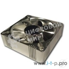 Вентилятор для корпуса Gembird FANCASE/BALL черный, 80 мм, 2600 об/мин, 27 дБ, 3 pin