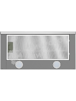 Вытяжка встраиваемая Maunfeld VS Fast 60 нержавеющая сталь, 60 см, 850 куб. м/ч, 47 дБ