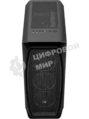 Компьютерный корпус Aerocool/Formula Aero One Eclipse-G-BK-v1 черный без БП ATX 4x120мм 2xUSB 3.0 audio