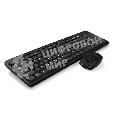 Комплект клавиатура+мышь ExeGate Professional Standard Combo MK240 беспроводной, USB, 1200 DPI, чёрный