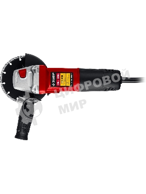 Угловая шлифовальная машина Зубр 125 мм, 1100 Вт.