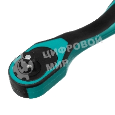 Ключ-трещотка Stels 1/2, 72 зуба, с быстрым сбросом, CrV, 2-х ком. рукоятка