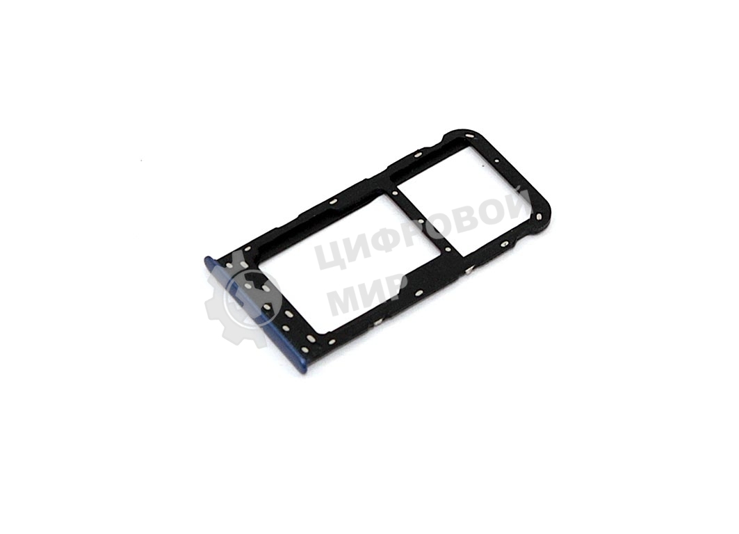 Лоток для SIM-карты Huawei Enjoy 7S синий