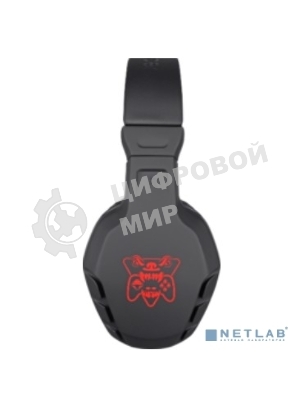 Гарнитура Defender Cujo чёрный/красный, проводная