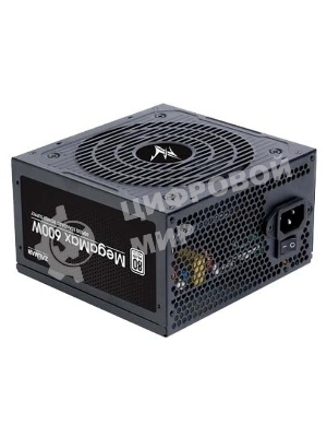 Блок питания Zalman ZM600-TXII V2 Retail, 600Вт, 80 PLUS, 120мм, черный