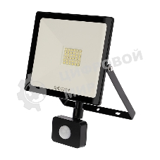 Прожектор светодиодный Rexant с датчиком движения 50 Вт 200–260В IP44 4000 лм 6500 K холодный свет