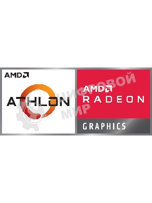 Процессор AMD Athlon 300GE 2C/4T (3.4GHz,5MB,35W,AM4) tray, with Radeon Vega Graphics