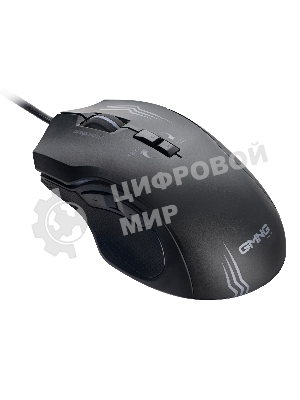 Мышь проводная GMNG 930GM черный, 12800 dpi, USB, кнопки - 7