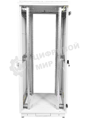 Шкаф серверный ЦМО (ШТК-М-42.8.10-48АА) напольный 42U 800x1000 мм пер. дв.перфор. задн. дв. перфор. 2-хст. 2 бок.пан. направл. под закл. гайки 710 кг серый 855 мм 129.15 кг 180 град. 2030 мм IP20 сталь