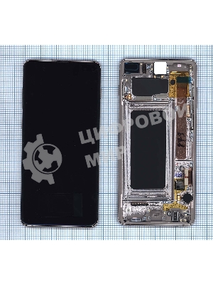 Дисплей для Samsung Galaxy S10+ SM-G975F/DS Ceramic белый