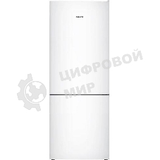 Холодильник Atlant ХМ-4609-101, двухкамерный 182/79л морозилка снизу, капельная система, белый