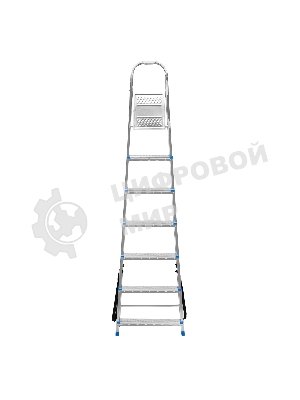 Стремянка Сибртех 7 ступеней, стальная, оцинкованная