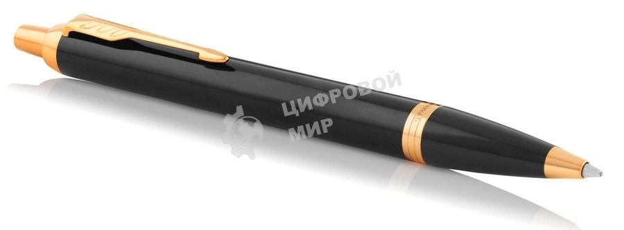 Ручка шариковая Parker IM Core K321 (CW1931666) Black GT, M, синие чернила, подарочная коробка
