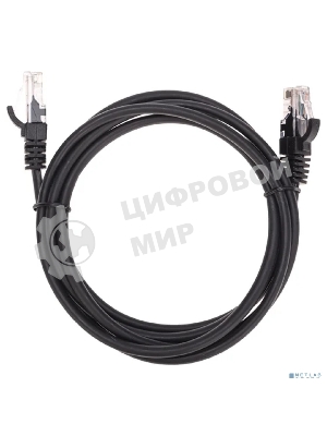 Патч-корд U/UTP Rexant cat.5e, RJ45-RJ45, 26AWG, ZH нг(А)-HF, черный, 1,5 м